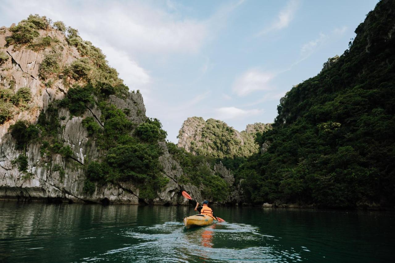 Cat Ba Bay Cruises Hotel Dong Khe Sau Buitenkant foto